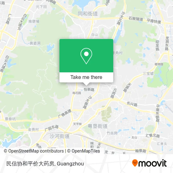民信协和平价大药房 map