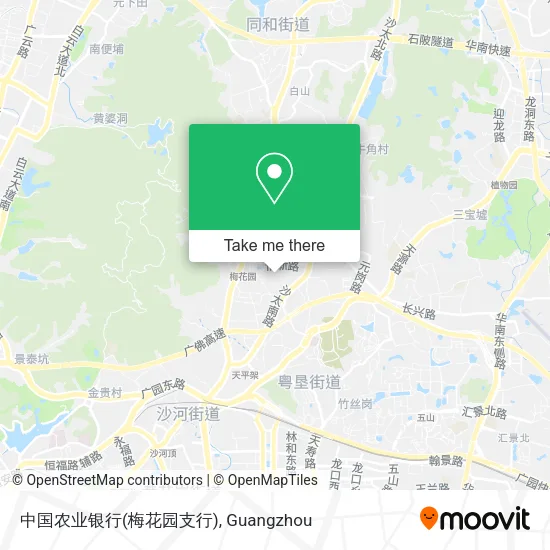 中国农业银行(梅花园支行) map