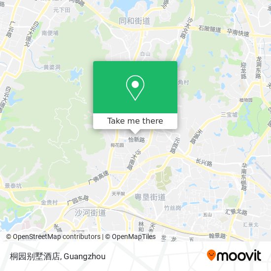 桐园别墅酒店 map