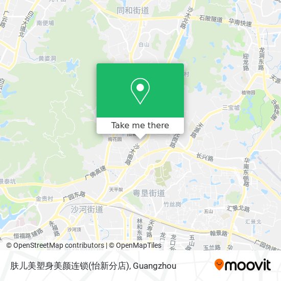 肤儿美塑身美颜连锁(怡新分店) map