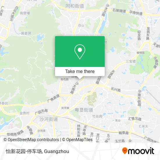 怡新花园-停车场 map