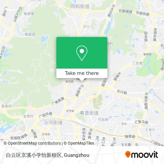 白云区京溪小学怡新校区 map