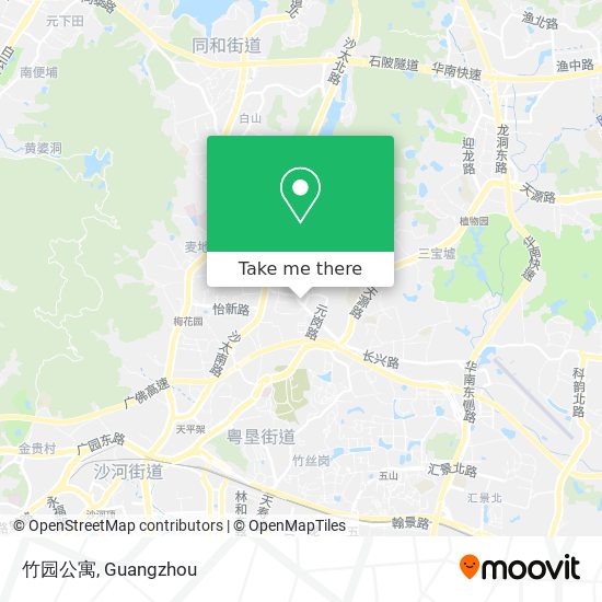 竹园公寓 map
