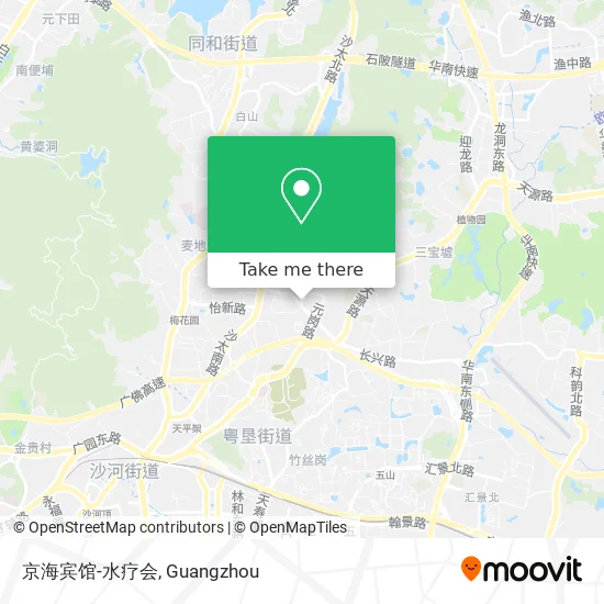 京海宾馆-水疗会 map