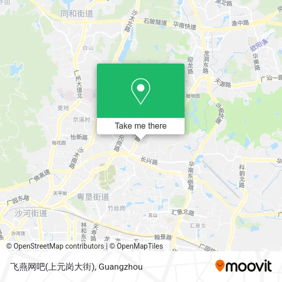 飞燕网吧(上元岗大街) map