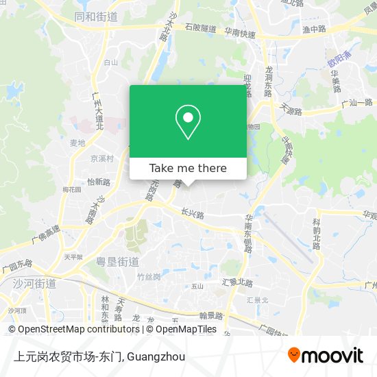 上元岗农贸市场-东门 map