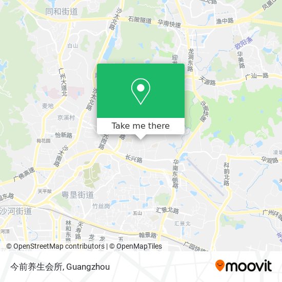 今前养生会所 map