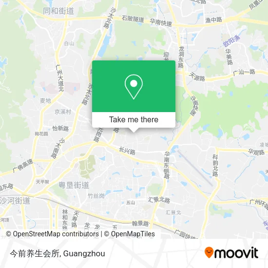 今前养生会所 map