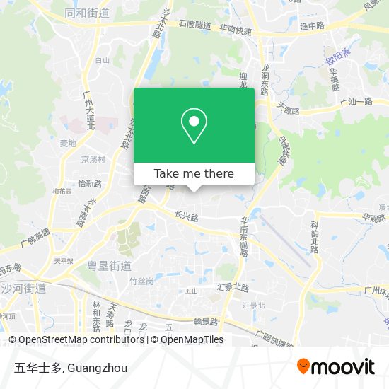 五华士多 map
