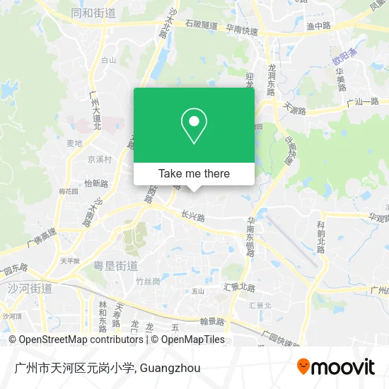广州市天河区元岗小学 map