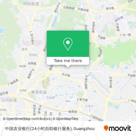 中国农业银行(24小时自助银行服务) map