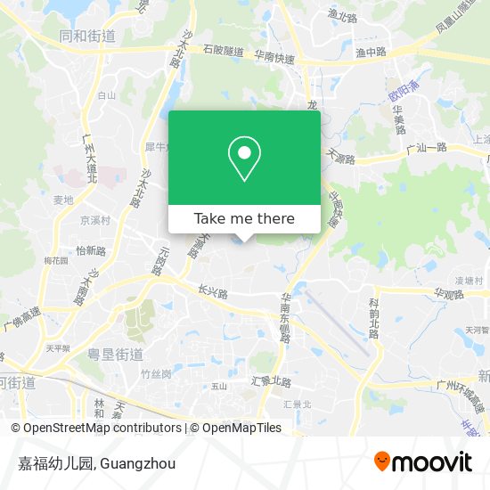 嘉福幼儿园 map