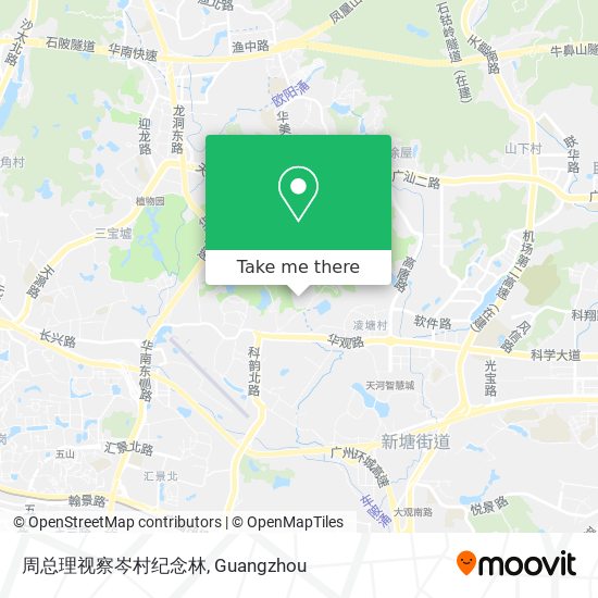 周总理视察岑村纪念林 map