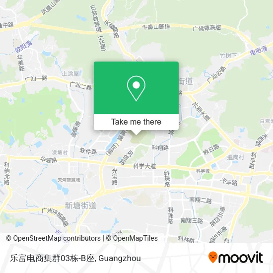 乐富电商集群03栋-B座 map