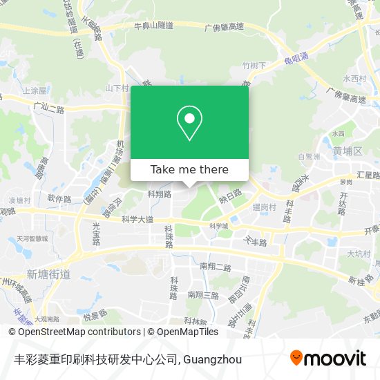 丰彩菱重印刷科技研发中心公司 map