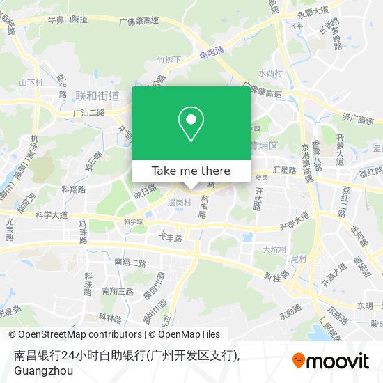 南昌银行24小时自助银行(广州开发区支行) map