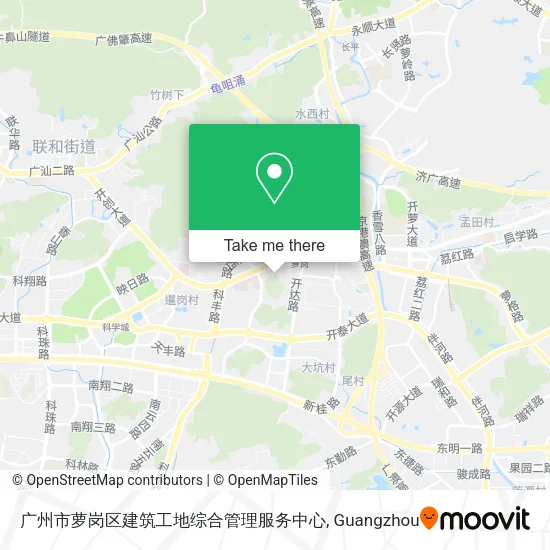 广州市萝岗区建筑工地综合管理服务中心 map
