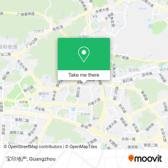宝印地产 map