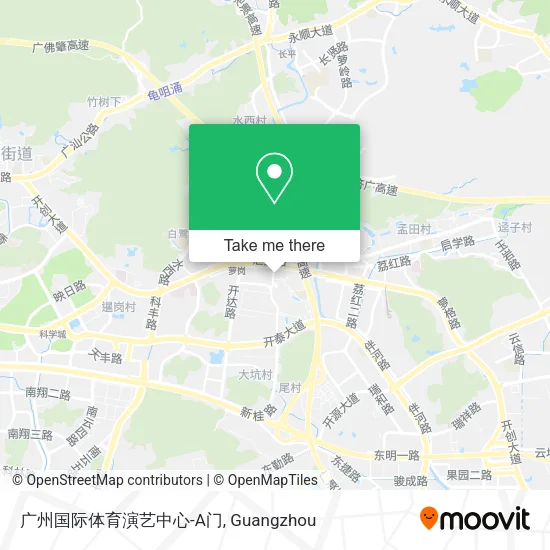 广州国际体育演艺中心-A门 map