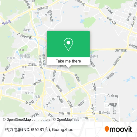 格力电器(NO.粤A281店) map
