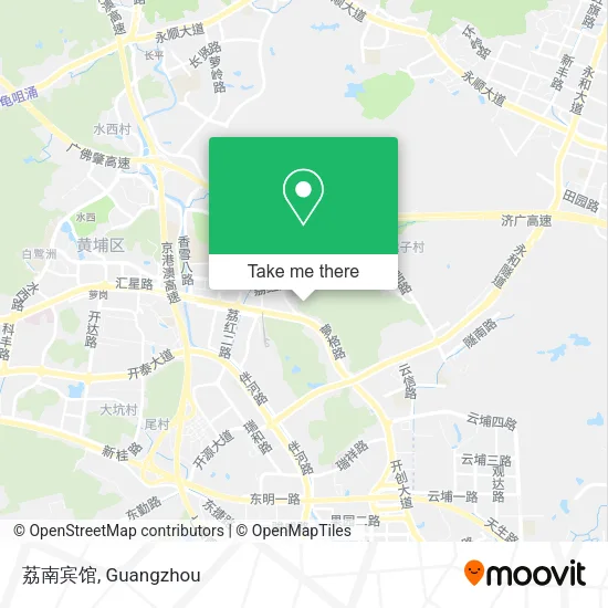 荔南宾馆 map