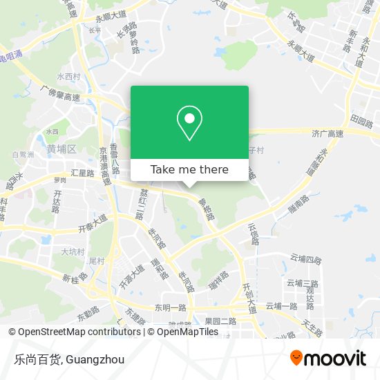 乐尚百货 map