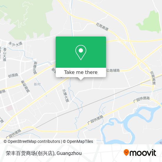 荣丰百货商场(创兴店) map