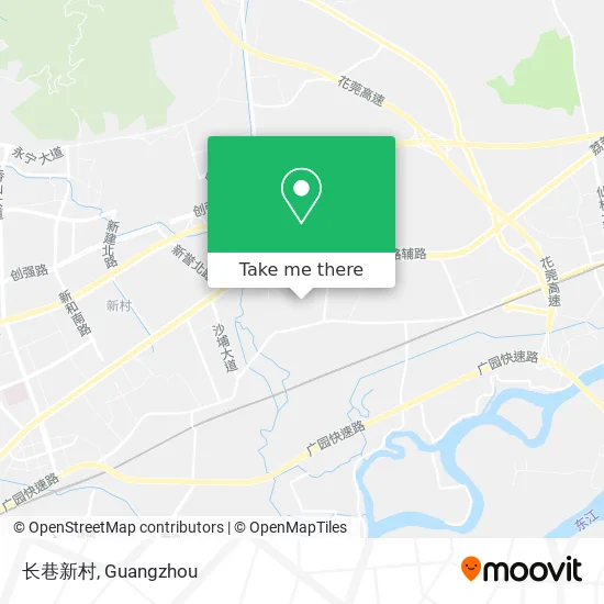 长巷新村 map