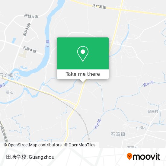 田塘学校 map