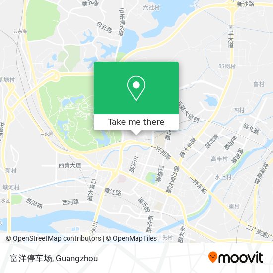 富洋停车场 map