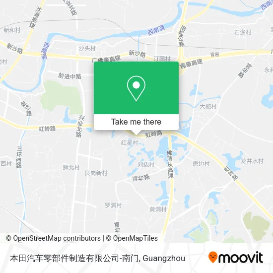 本田汽车零部件制造有限公司-南门 map