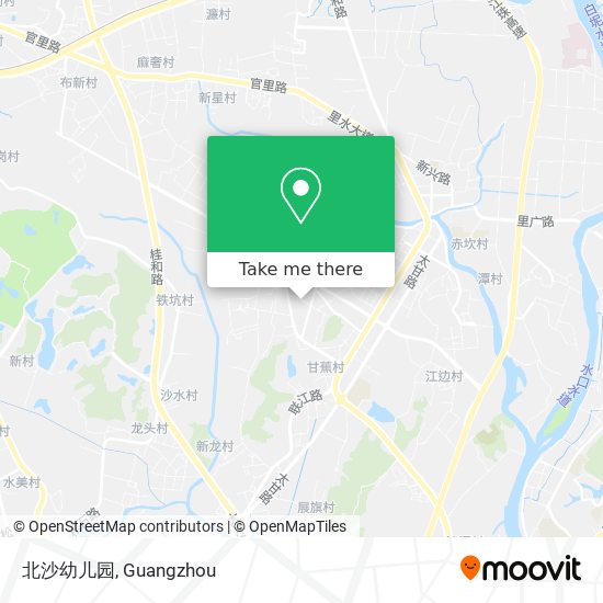 北沙幼儿园 map