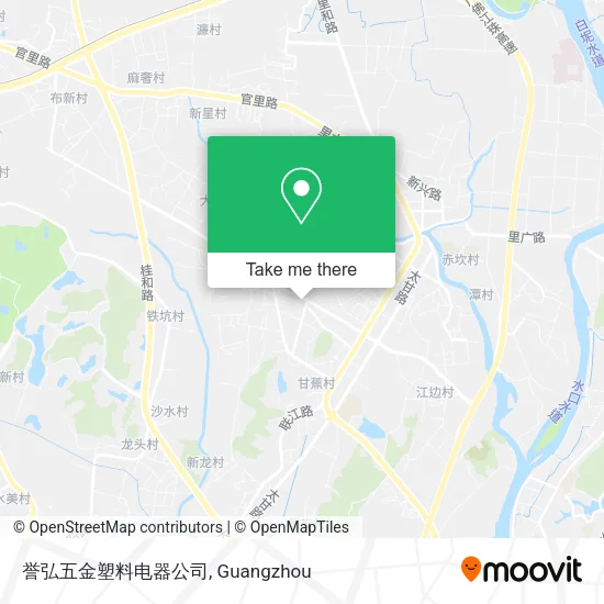 誉弘五金塑料电器公司 map