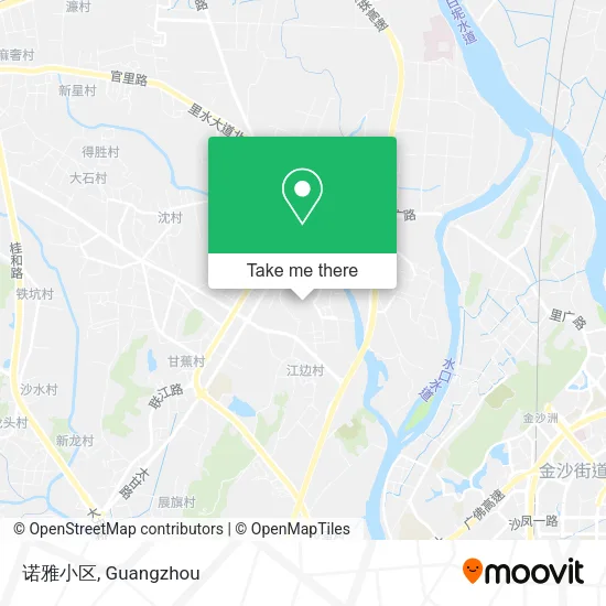 诺雅小区 map