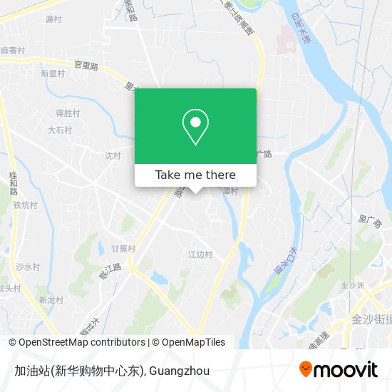 加油站(新华购物中心东) map