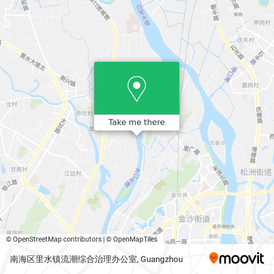 南海区里水镇流潮综合治理办公室 map