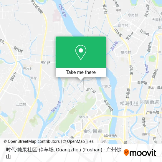 时代·糖果社区-停车场 map