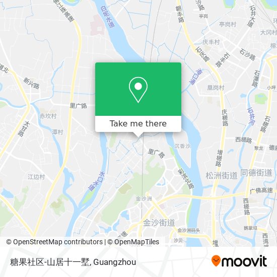 糖果社区-山居十一墅 map