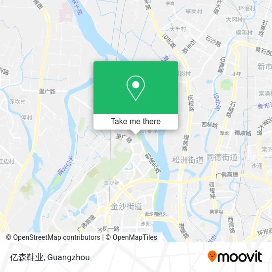 亿森鞋业 map