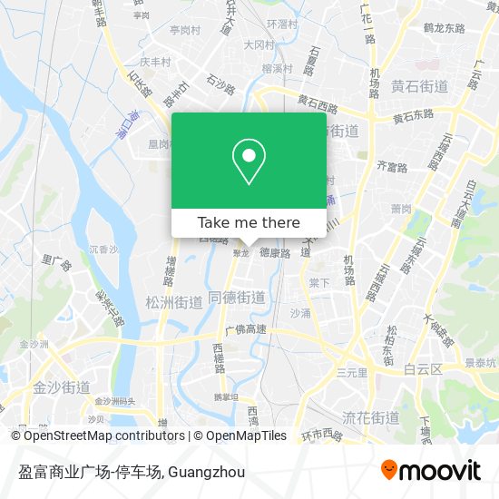 盈富商业广场-停车场 map