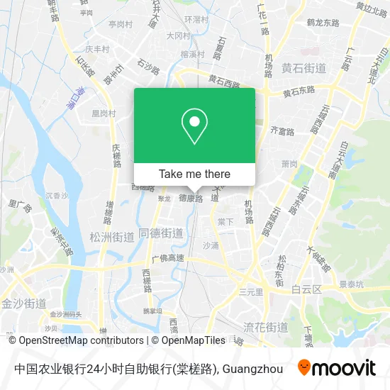 中国农业银行24小时自助银行(棠槎路) map