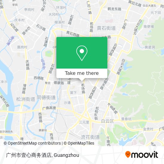 广州市壹心商务酒店 map