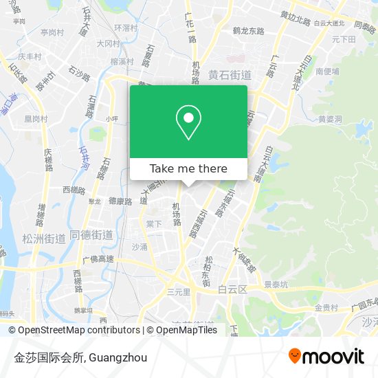 金莎国际会所 map