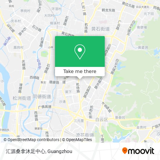 汇源桑拿沐足中心 map
