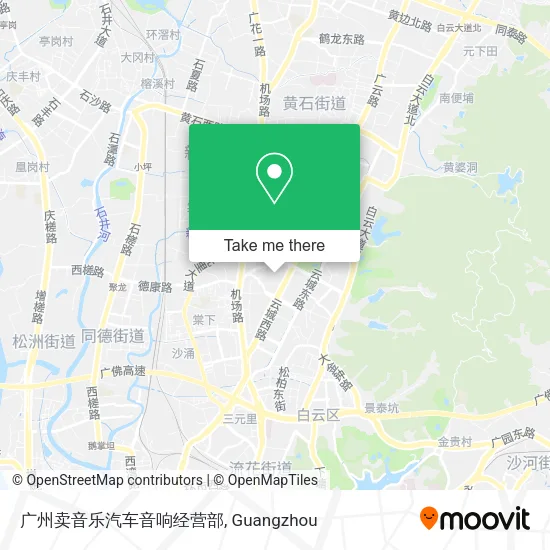 广州卖音乐汽车音响经营部 map