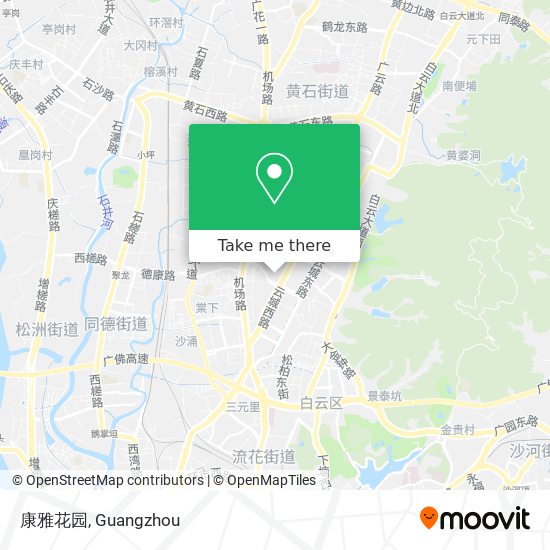 康雅花园 map