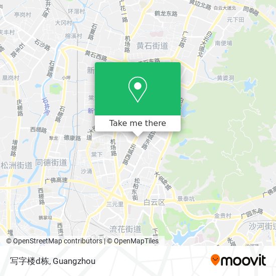 写字楼d栋 map