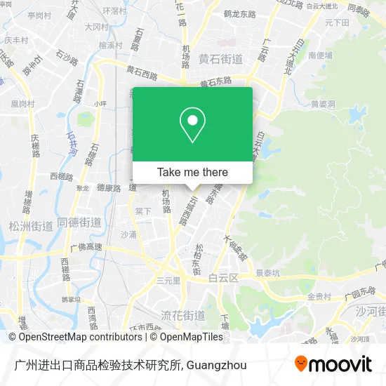 广州进出口商品检验技术研究所 map