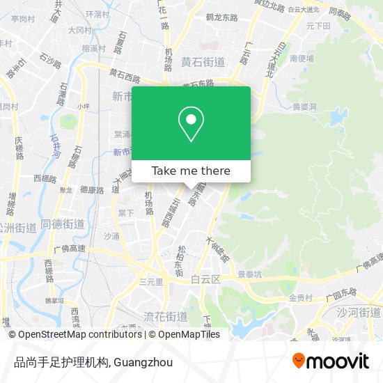 品尚手足护理机构 map