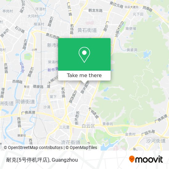 耐克(5号停机坪店) map